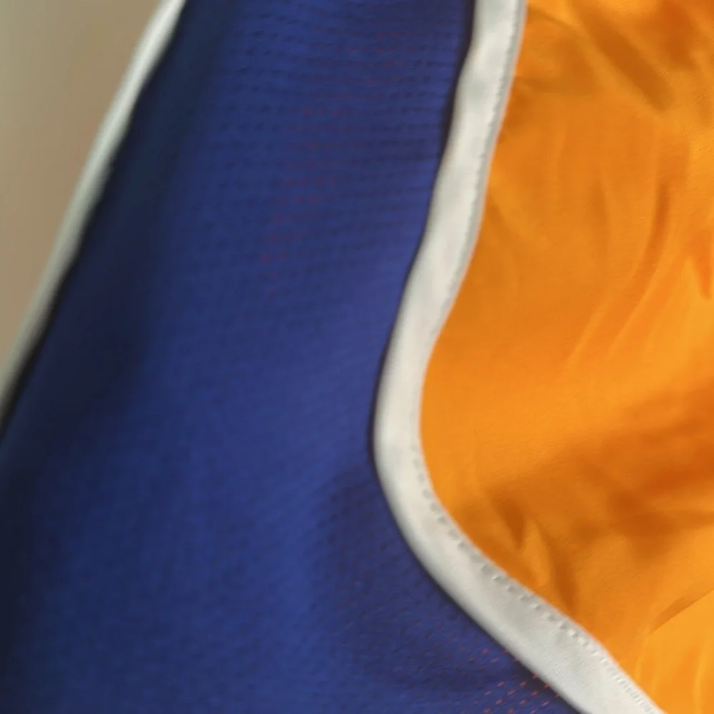 Nike Orange and Blue Athletic‎ Shorts size large